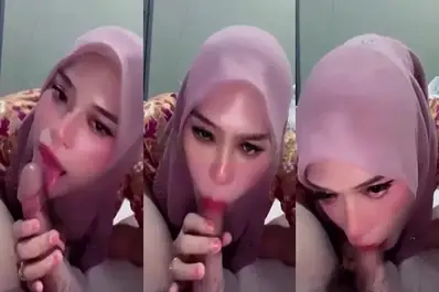 Bokep Indo Hijab Cewek Cantik Sepong Kontol