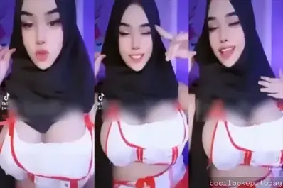 Cewek cantik cosplay suster nakal super horny